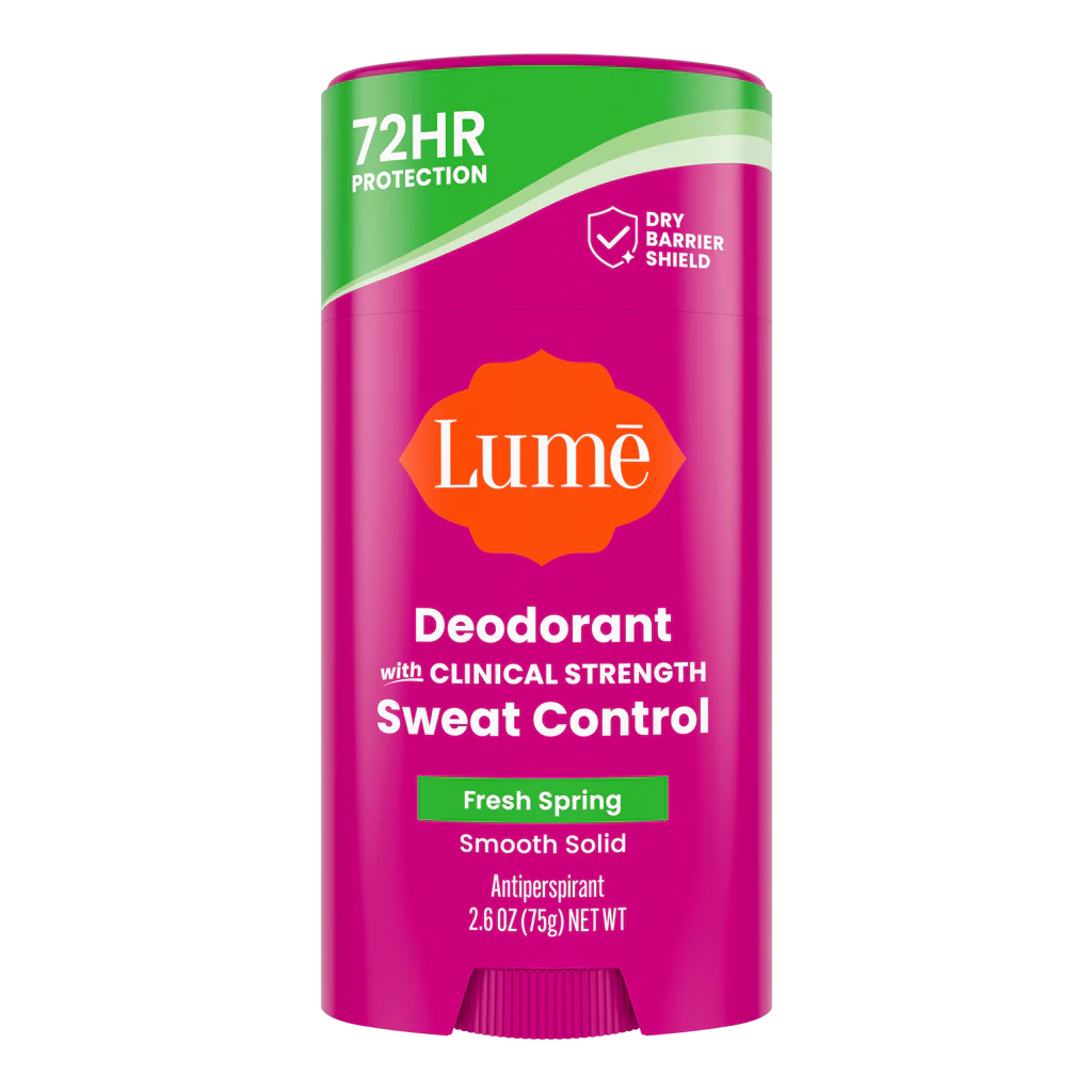 Lume Sweat Control Solid Deodorant Fresh Spring