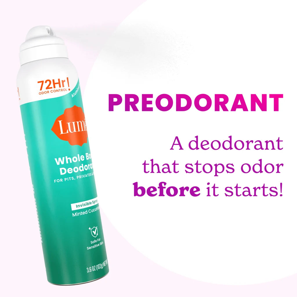 Lume Spray Deodorant Minted Cucumber