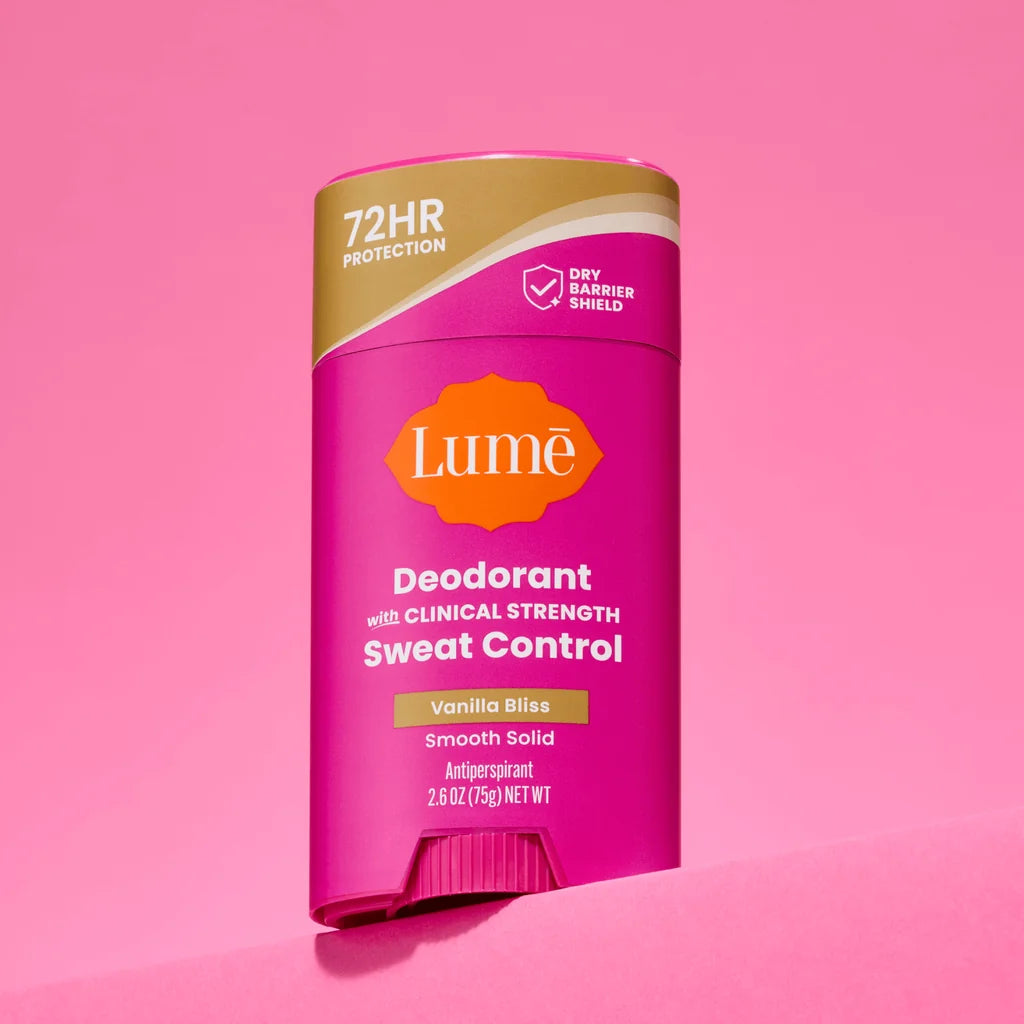 Lume Sweat Control Solid Deodorant Vanilla Bliss