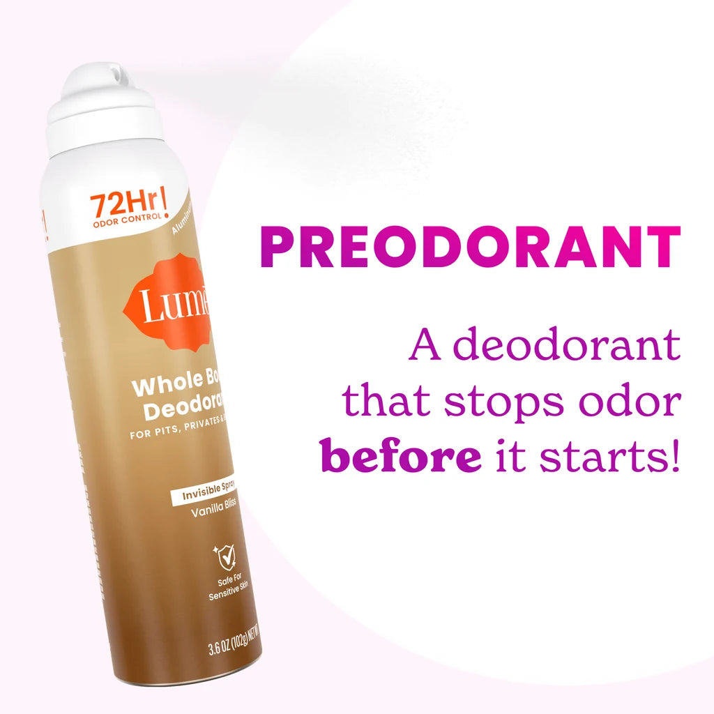 Lume Spray Deodorant Vanilla Bliss