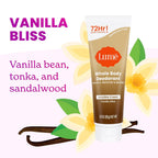 Lume Whole Body Deodorant - Invisible Cream Tube - 72 Hour Odor Control - Doctor Developed - Aluminum Free. Baking Soda Free and Skin Loving - 3.0 Ounce (Pack of 2) (Vanilla Bliss)