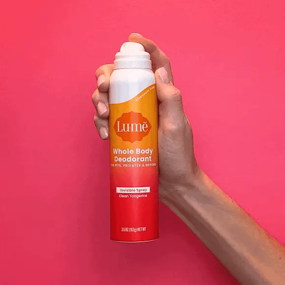 Lume Spray Deodorant Clean Tangerine