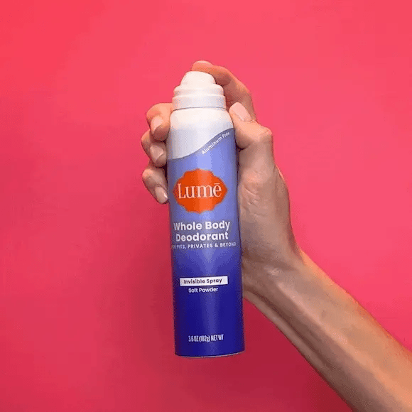 Lume Spray Deodorant Soft Powder