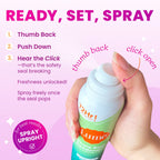 Lume Spray Deodorant Clean Tangerine