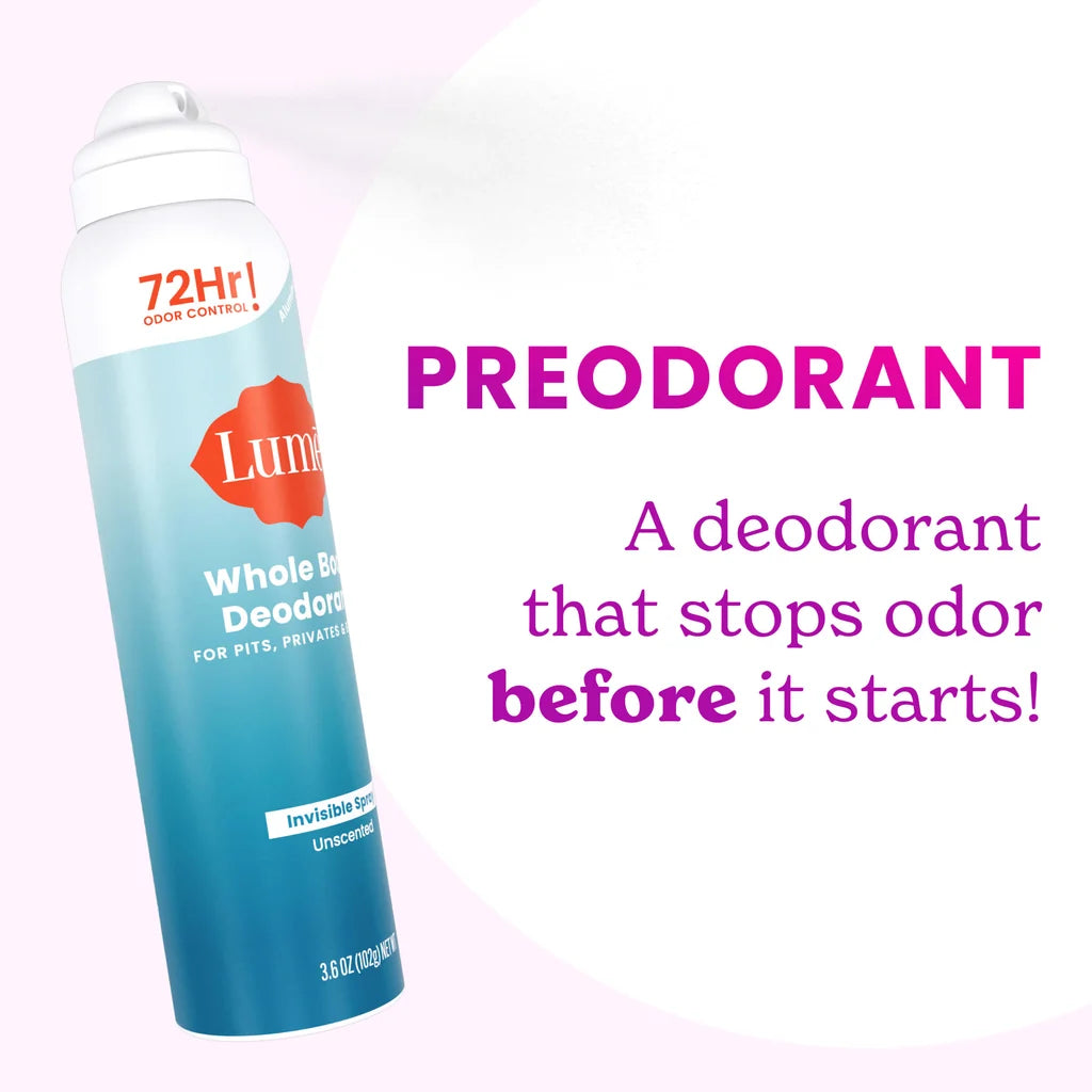 Lume Spray Deodorant Unscented