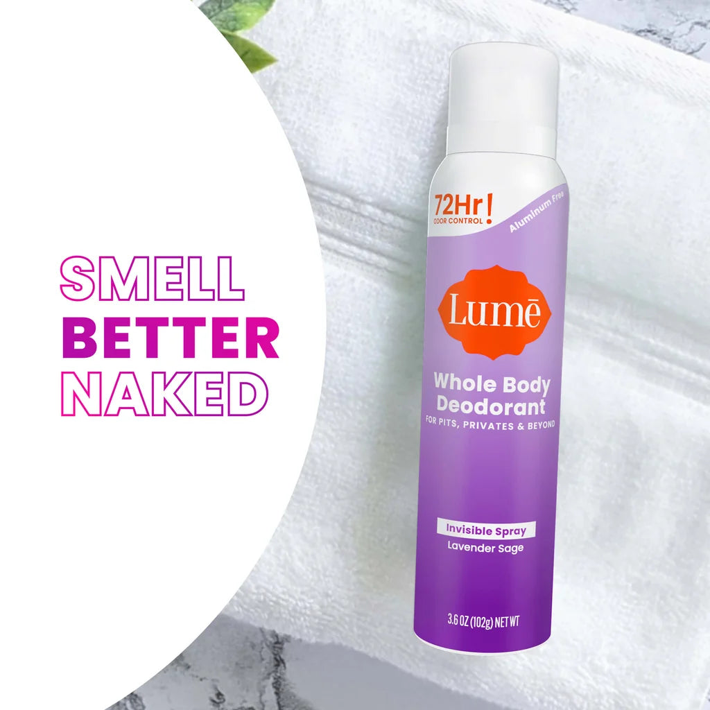 Lume Spray Deodorant Lavender Sage