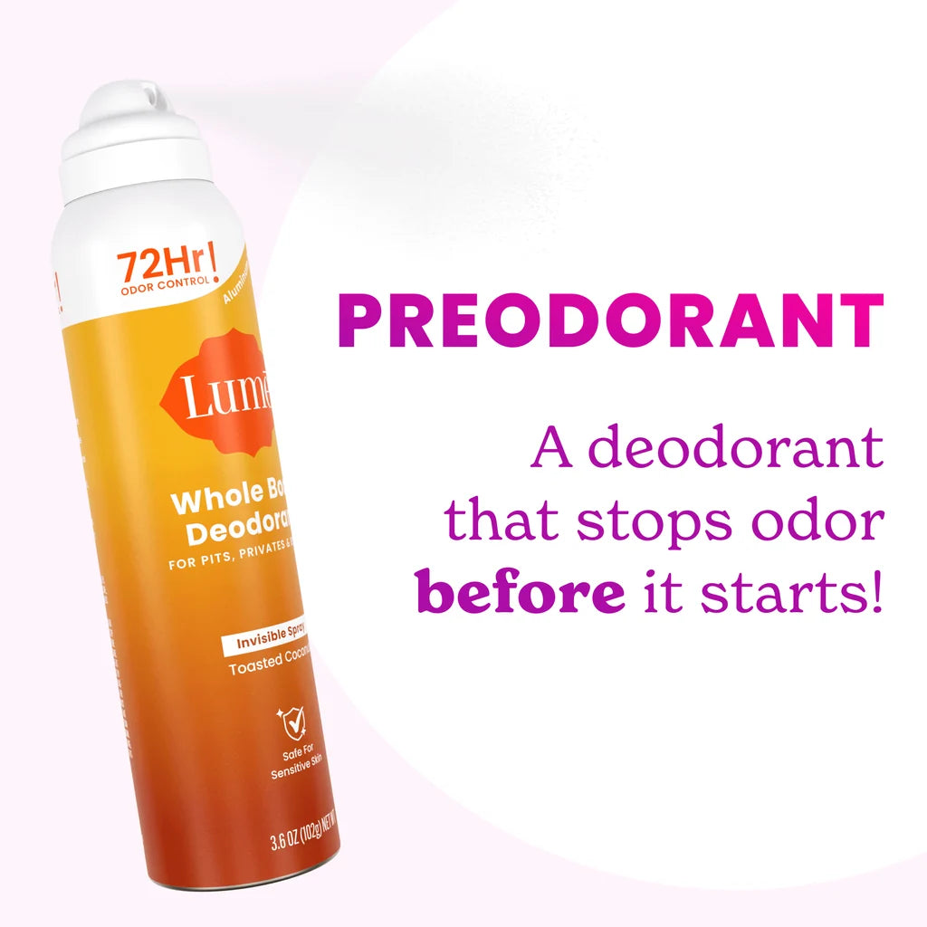 Lume Spray Deodorant Toasted Coconut