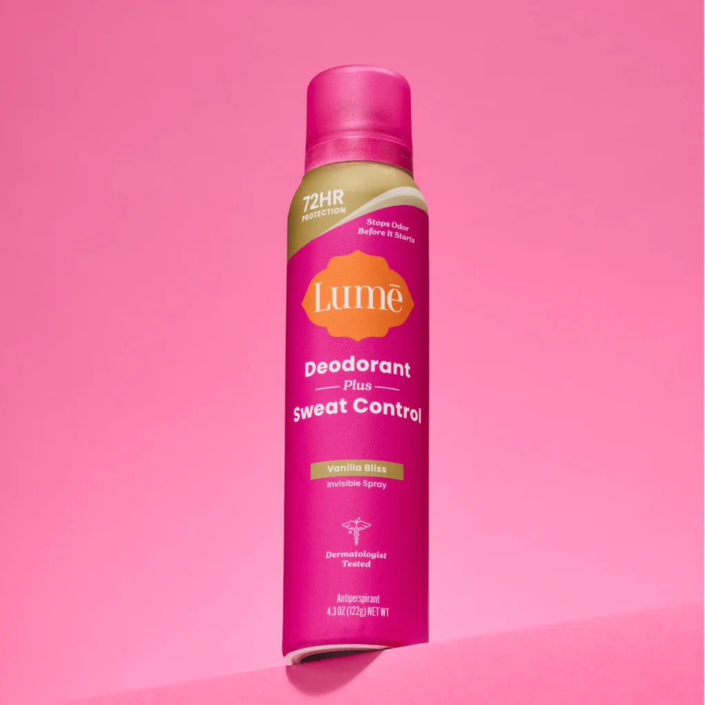 Lume Sweat Control Spray Deodorant Vanilla Bliss
